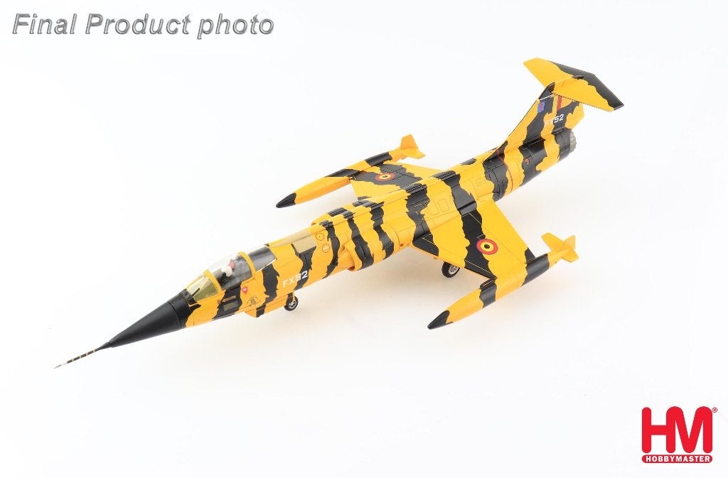 F-104G Starfighter Tiger Kleine Brogel HobbyMaster HA1068, Verzamelen, Luchtvaart en Vliegtuigspotten, Verzenden, Nieuw, Military-Models VJ Mendelssohnstraße 29 info@military-models-vj.de