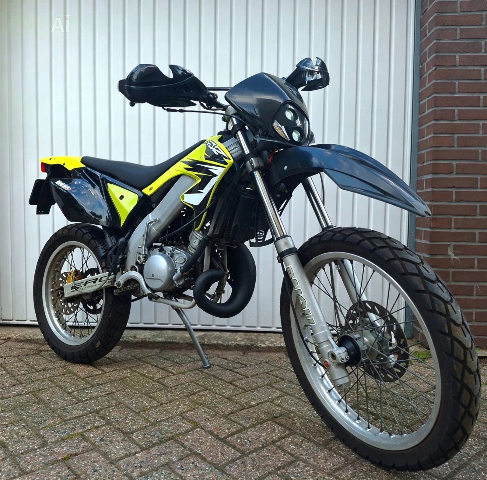 mooie motorhispania ryz 50 cc 2 takt Schakelbrommer, Ophalen, Gebruikt, Overige merken
