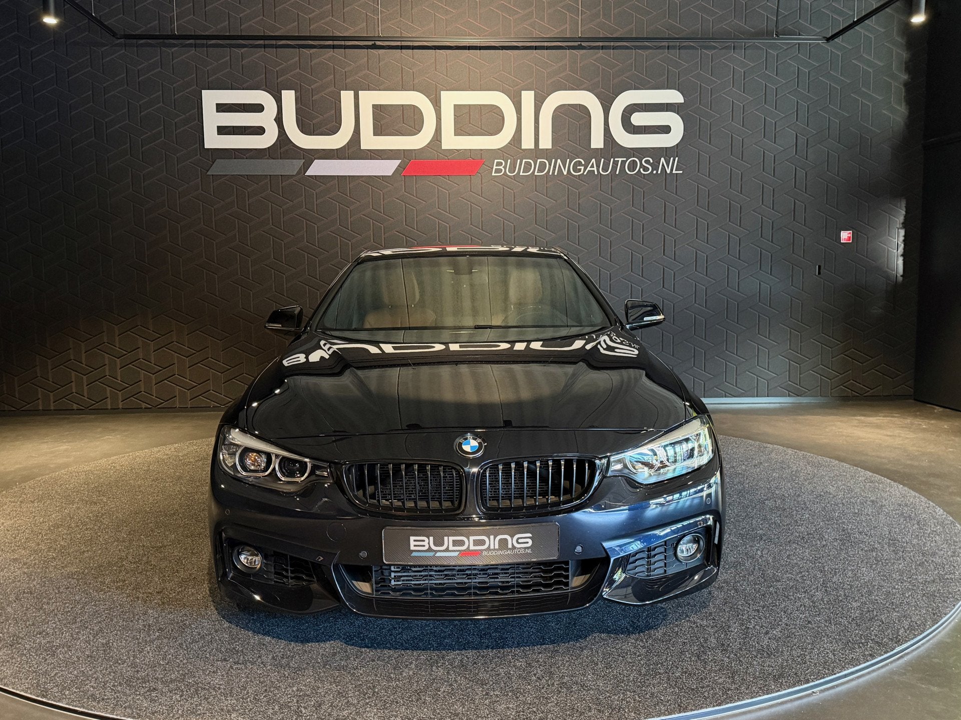 BMW 4 Serie Gran Coupé 418i High Exe | M-sport | Leder | Ca, Auto's, Automaat, Gebruikt, Euro 6, Zwart