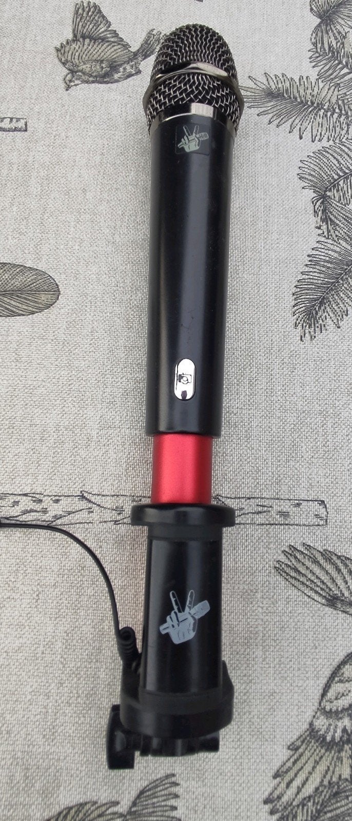 The Voice of Holland microfoon met selfiestick, Ophalen of Verzenden, Zo goed als nieuw