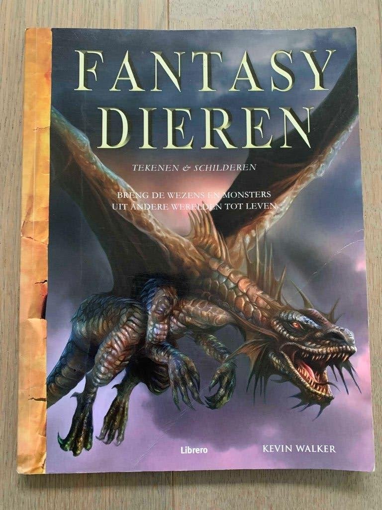Fantasy Dieren Tekenen & Schilderen * mythologie * NIEUW, Hobby en Vrije tijd, Ophalen of Verzenden, Nieuw, Boek of Gids