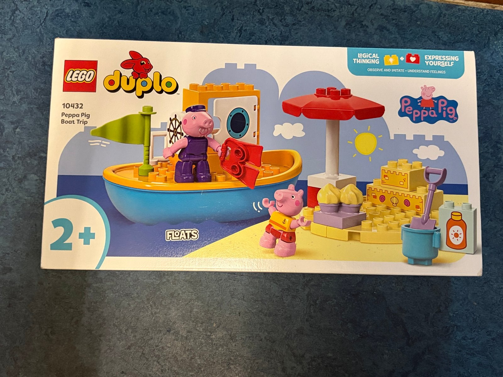 LEGO Duplo Peppa Pig Boottocht 10432 - Nieuw in doos, Overige thema's, Nieuw, Ophalen of Verzenden, Duplo