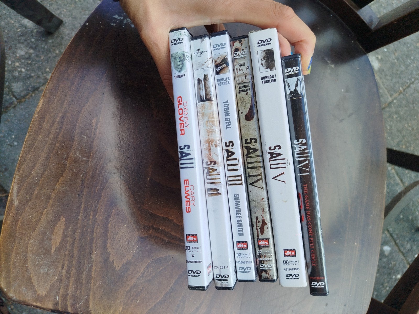 Saw DVD Boxset - De Complete Collectie (Deel I t/m VI), Horror, Vanaf 16 jaar, Nederlands, Ophalen of Verzenden