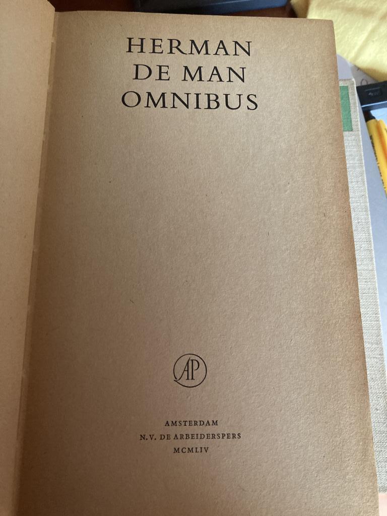 Boeken Herman de Man, Ophalen of Verzenden, Gelezen, Herman de Man, Nederland