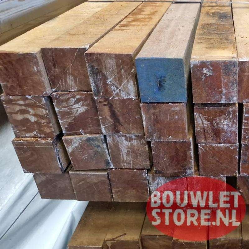 Hardhouten palen | tuinpalen | paal hardhout 70 x 70 mm, Palen, Nieuw, Ophalen of Verzenden, Hardhout
