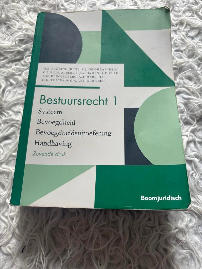 Bestuursrecht 1 - Systeem, Bevoegdheid, Handhaving, Ophalen, Gamma, Gelezen, WO