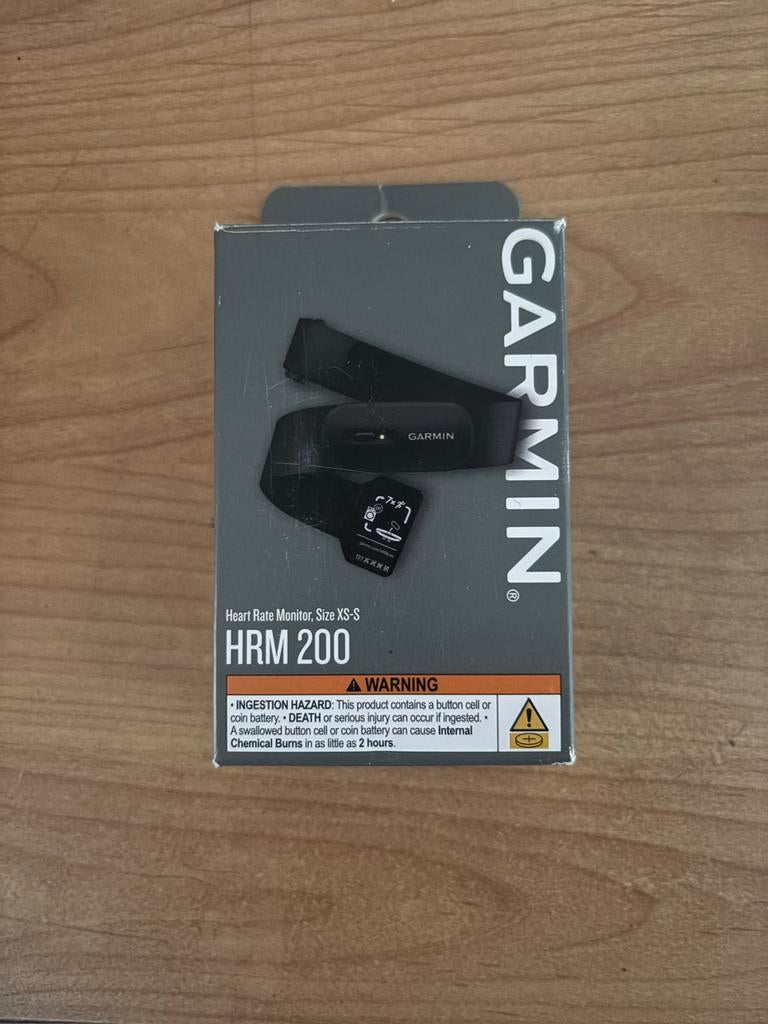 Garmin HRM 200 Hartslagmeter, Ophalen, Draadloos, Nieuw