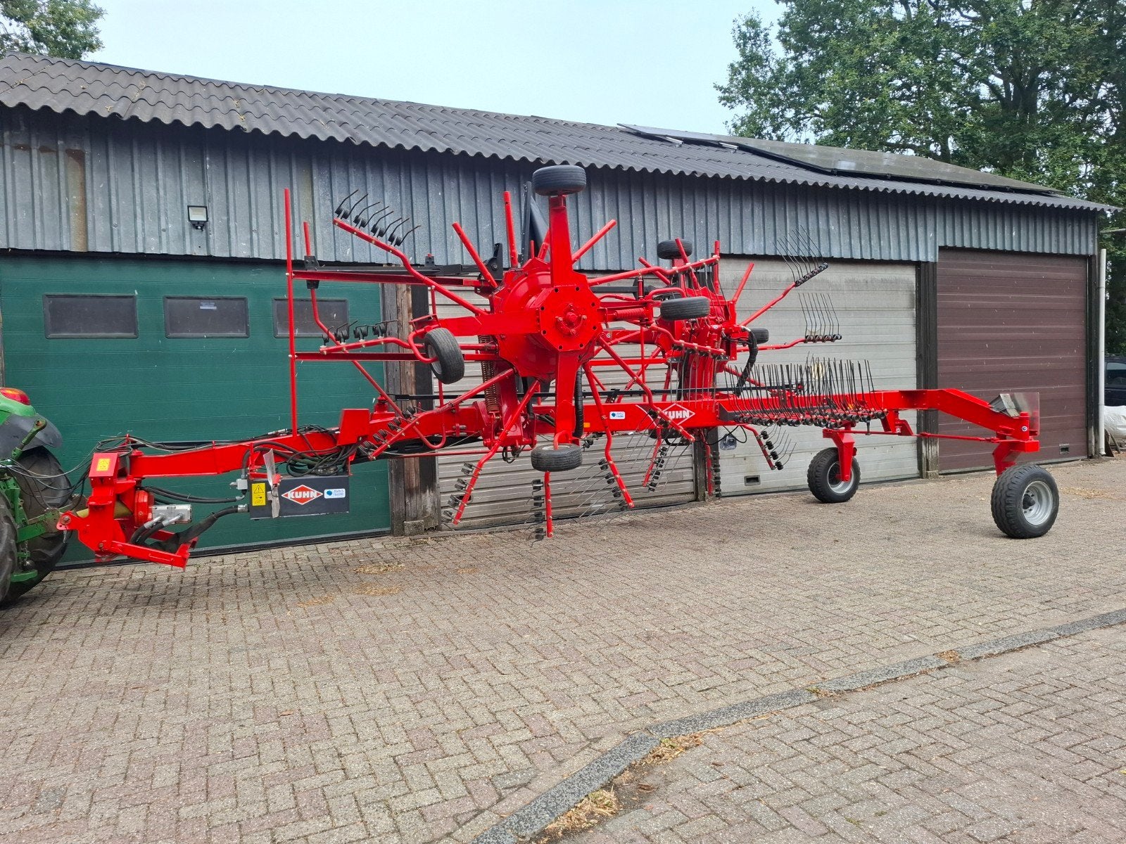 Kuhn GA8020 hark rotorhark rugger dijker duiner wierser gras, Ophalen of Verzenden, Akkerbouw, Weidebouw