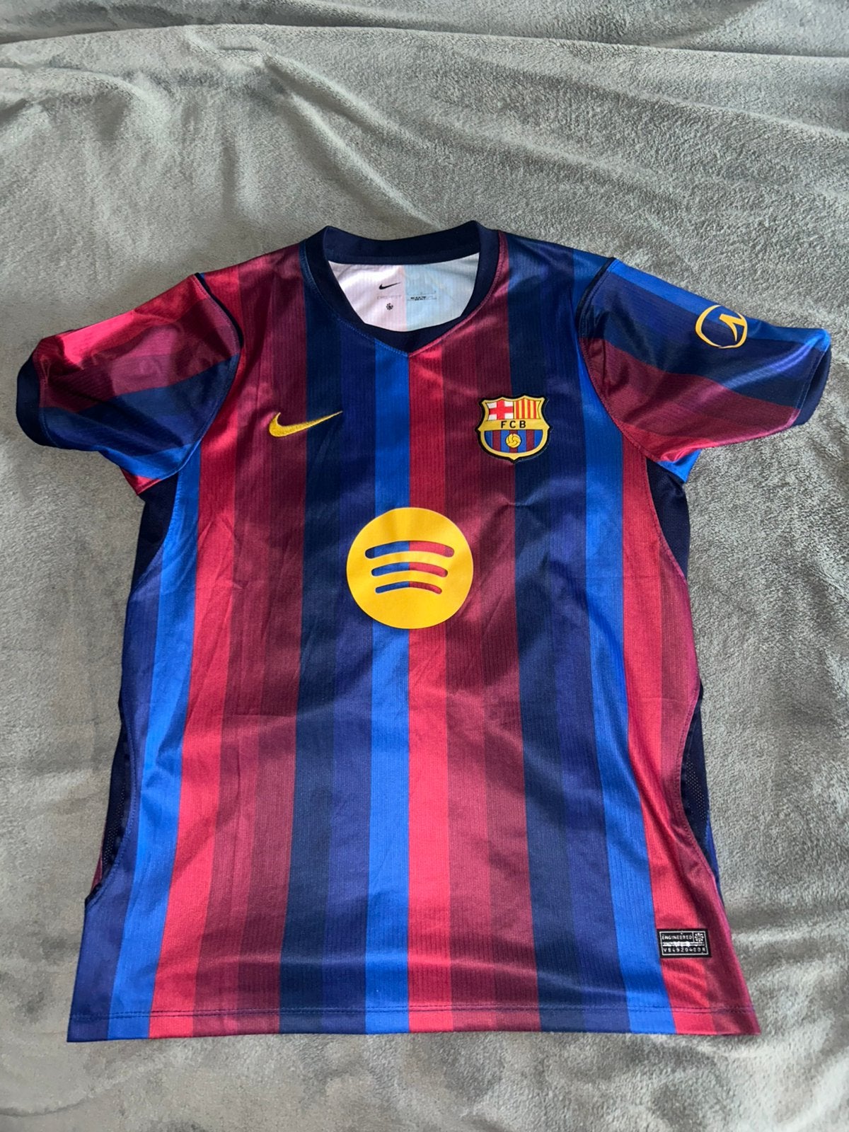 Barcelona thuis shirt 26/27 frenkie de jong, Maat L, Verzenden, Zo goed als nieuw, Shirt