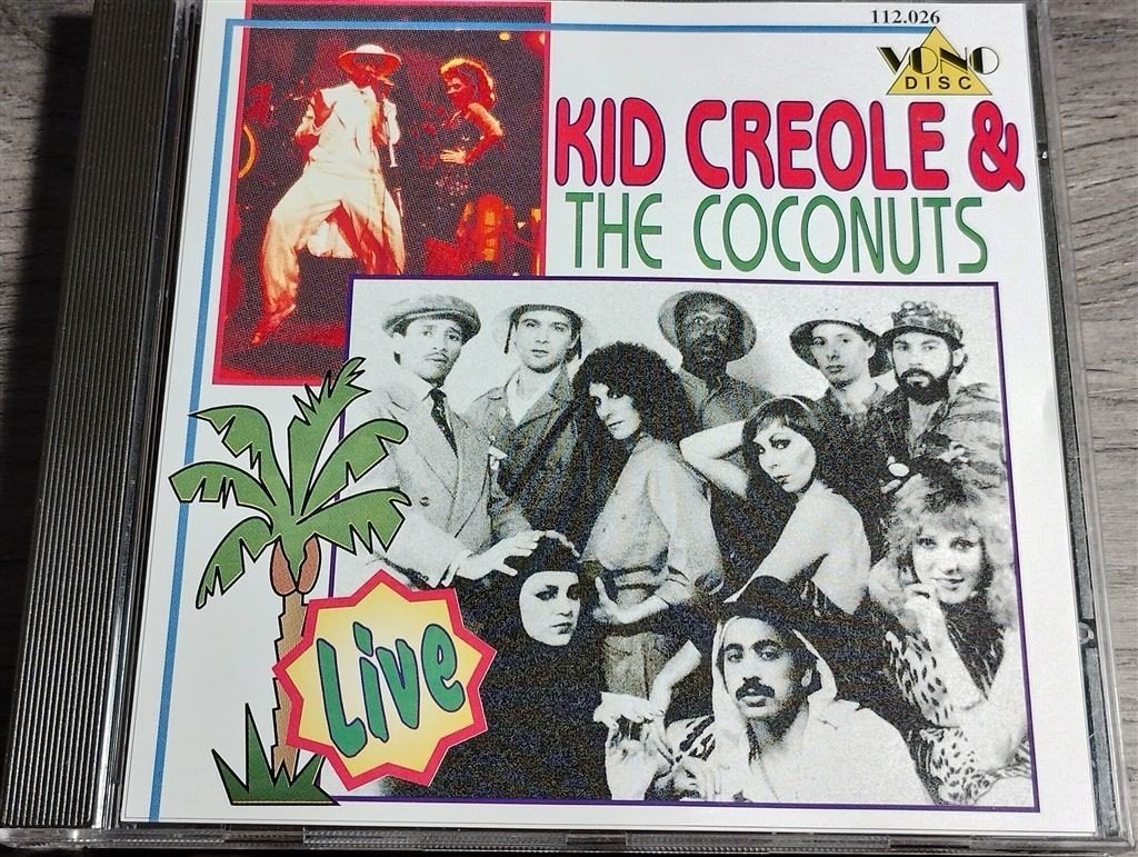 Kid Creole & The Coconuts - Live, Ophalen of Verzenden, Zo goed als nieuw