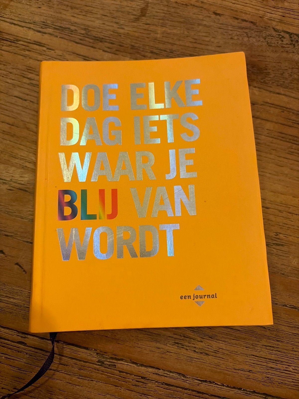 Doe elke dag iets waar je blij van wordt - Journal, Boeken, Ophalen of Verzenden, Nieuw