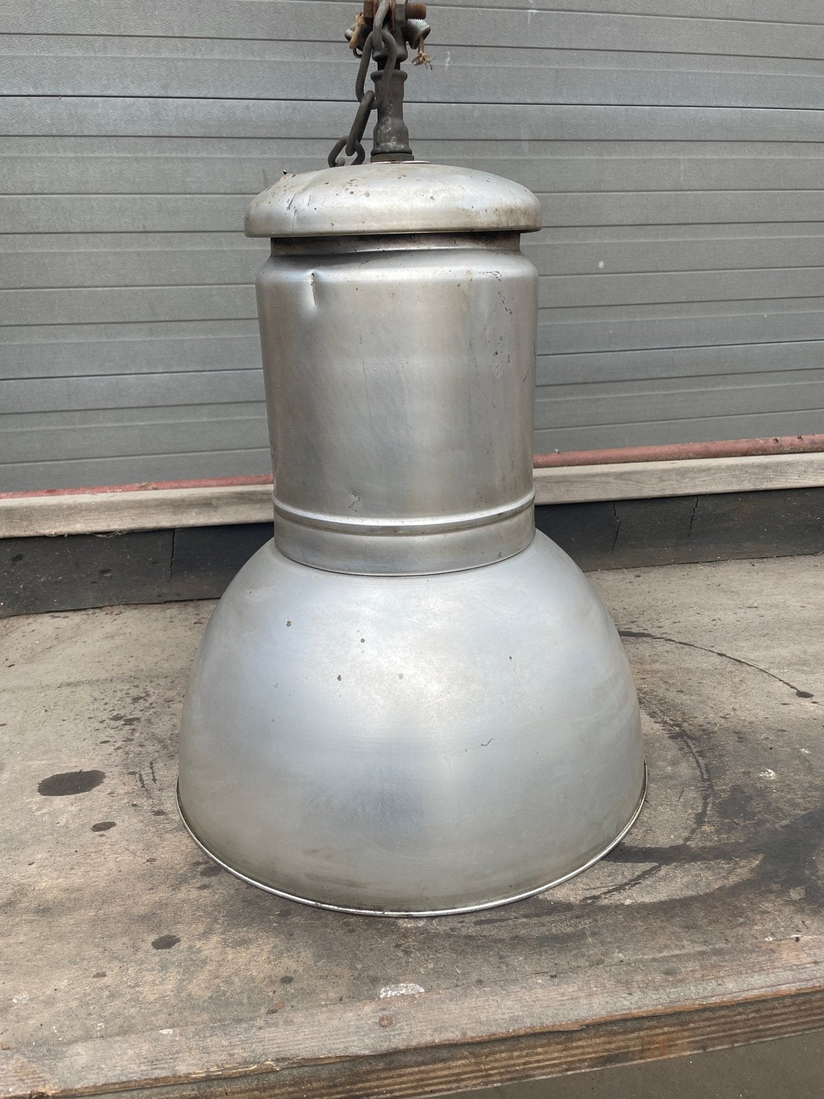 9 stuks Vintage Industriële grote Hanglamp - AEG HQL 400W, Ophalen