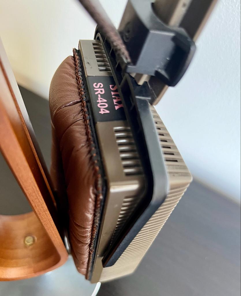 STAX SR-404 Earspeaker - Elektrostatische Hoofdtelefoon, Audio, Tv en Foto, Ophalen, Gebruikt, Over oor (circumaural), Overige merken