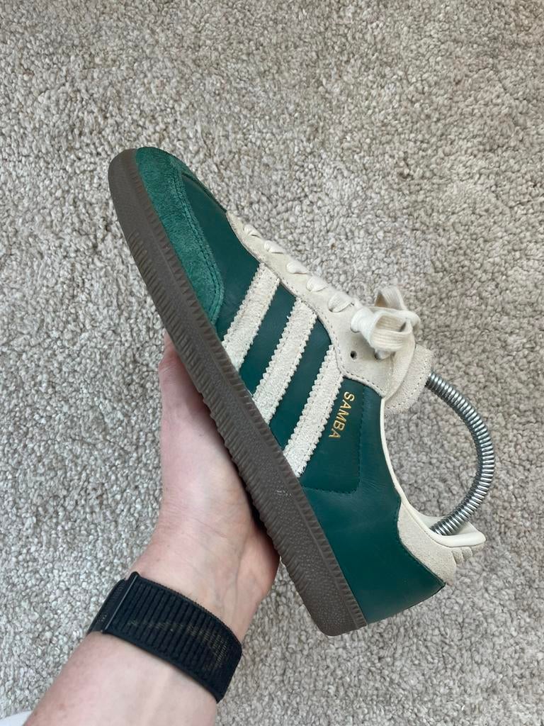 Adidas Samba Green maat 39 1/3 nike/dunk/patta/90/one/id, Verzenden, Groen, Sneakers of Gympen, Zo goed als nieuw