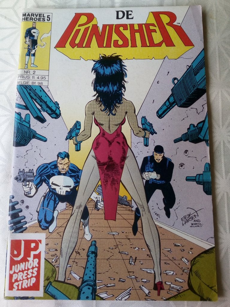 Junior press: De Punisher nr 2 (NL strips), Amerika, Ophalen of Verzenden, Zo goed als nieuw, Meerdere comics