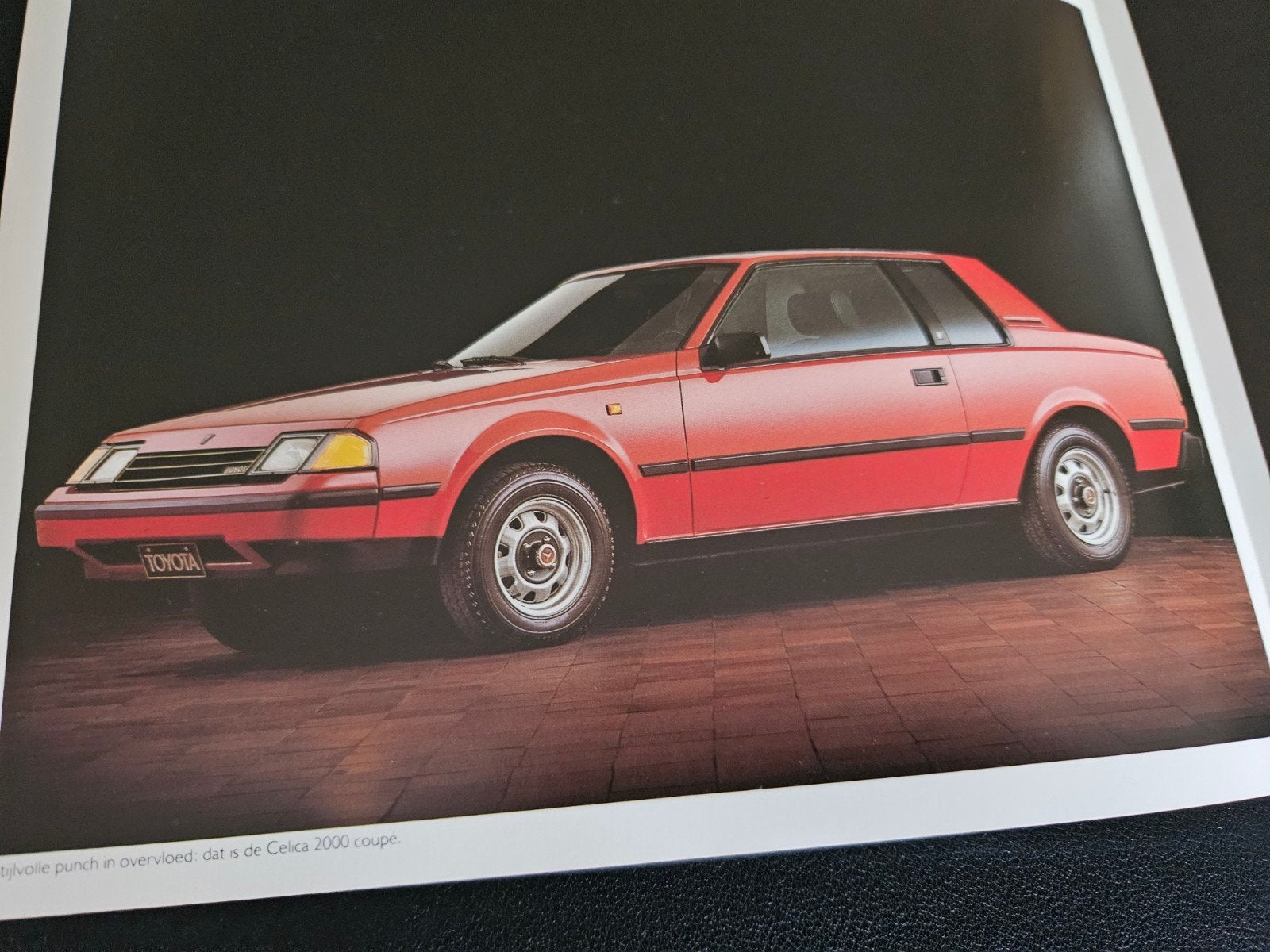 Brochure Toyota Celica 1982, Ophalen of Verzenden, Zo goed als nieuw, Toyota