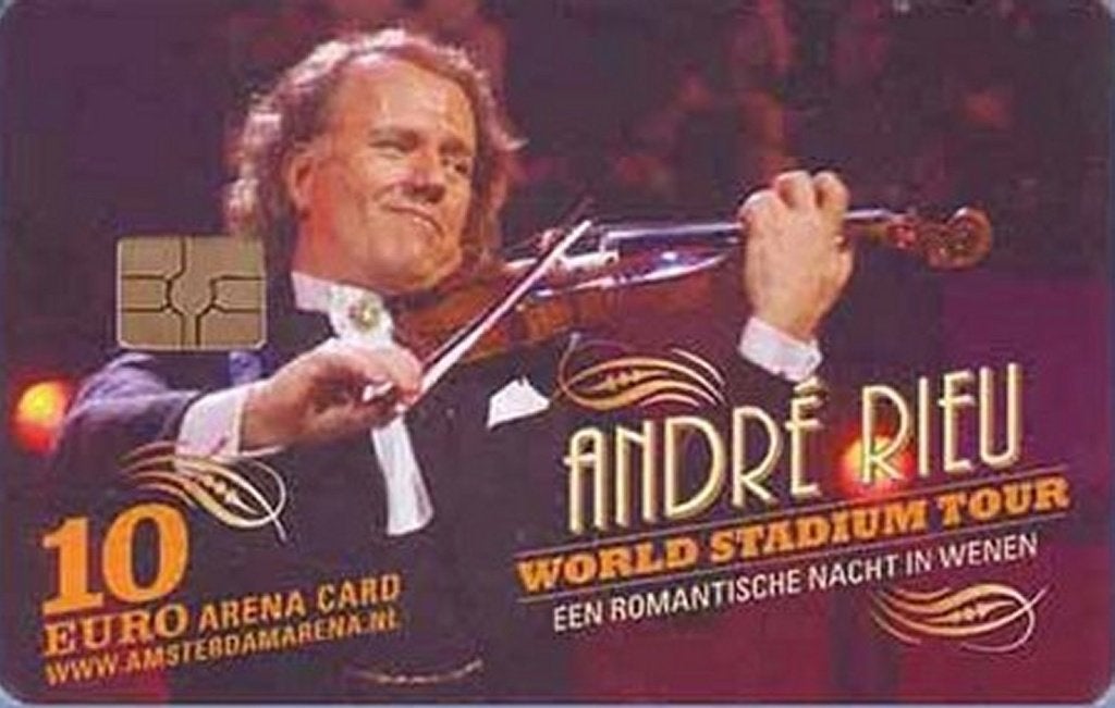ArenA kaart A097.02 André Rieu World Stadium Tour (variant), Ophalen of Verzenden, Nederland