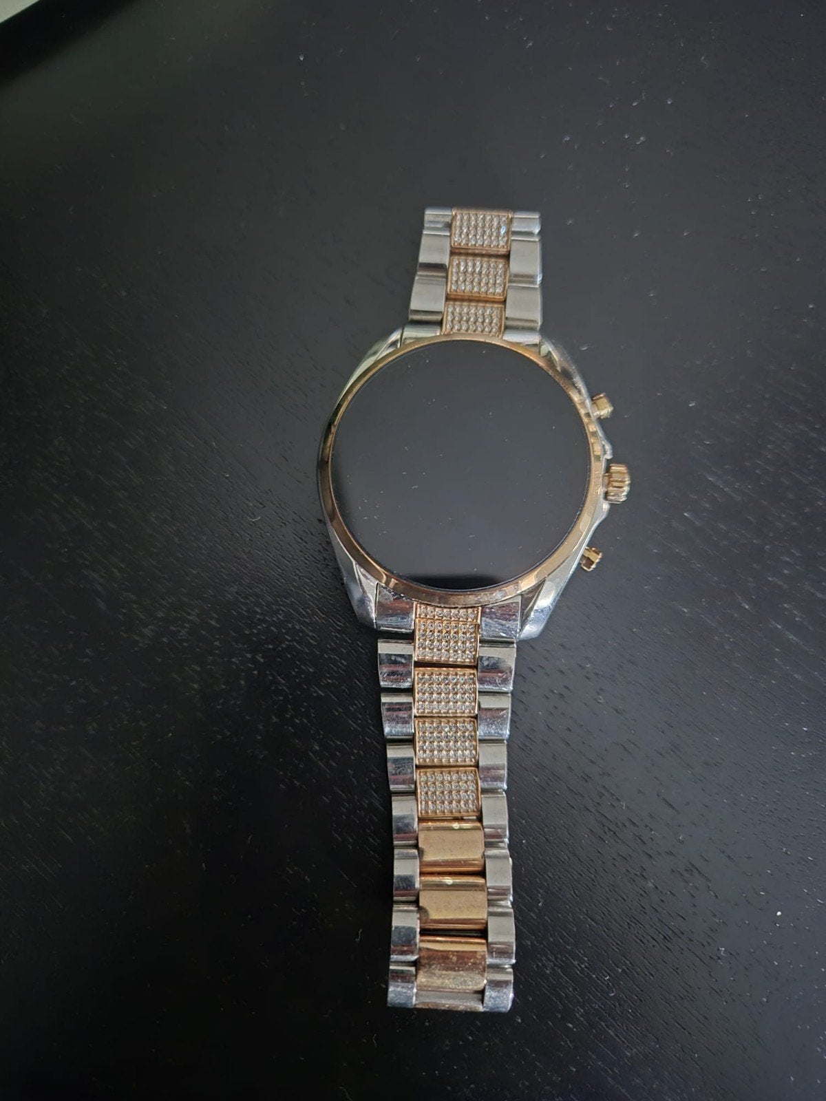 Michael Kors Access Smartwatch - Zilver/Roségoud, Hartslag, Gebruikt, Michael Kors, Ophalen of Verzenden