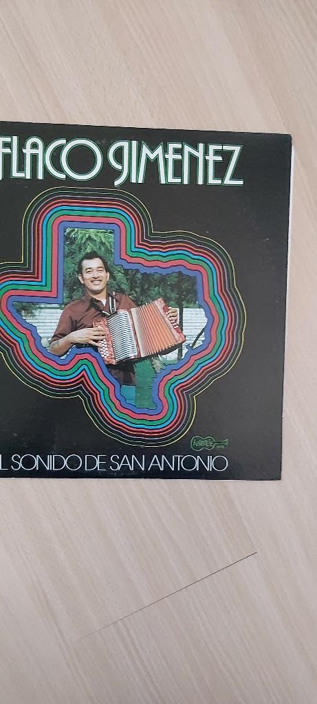 Flaco Jimenez El Sonido De San Antonio LP (USA), Originele persing, 1980 - 1989, Ophalen of Verzenden, Zo goed als nieuw