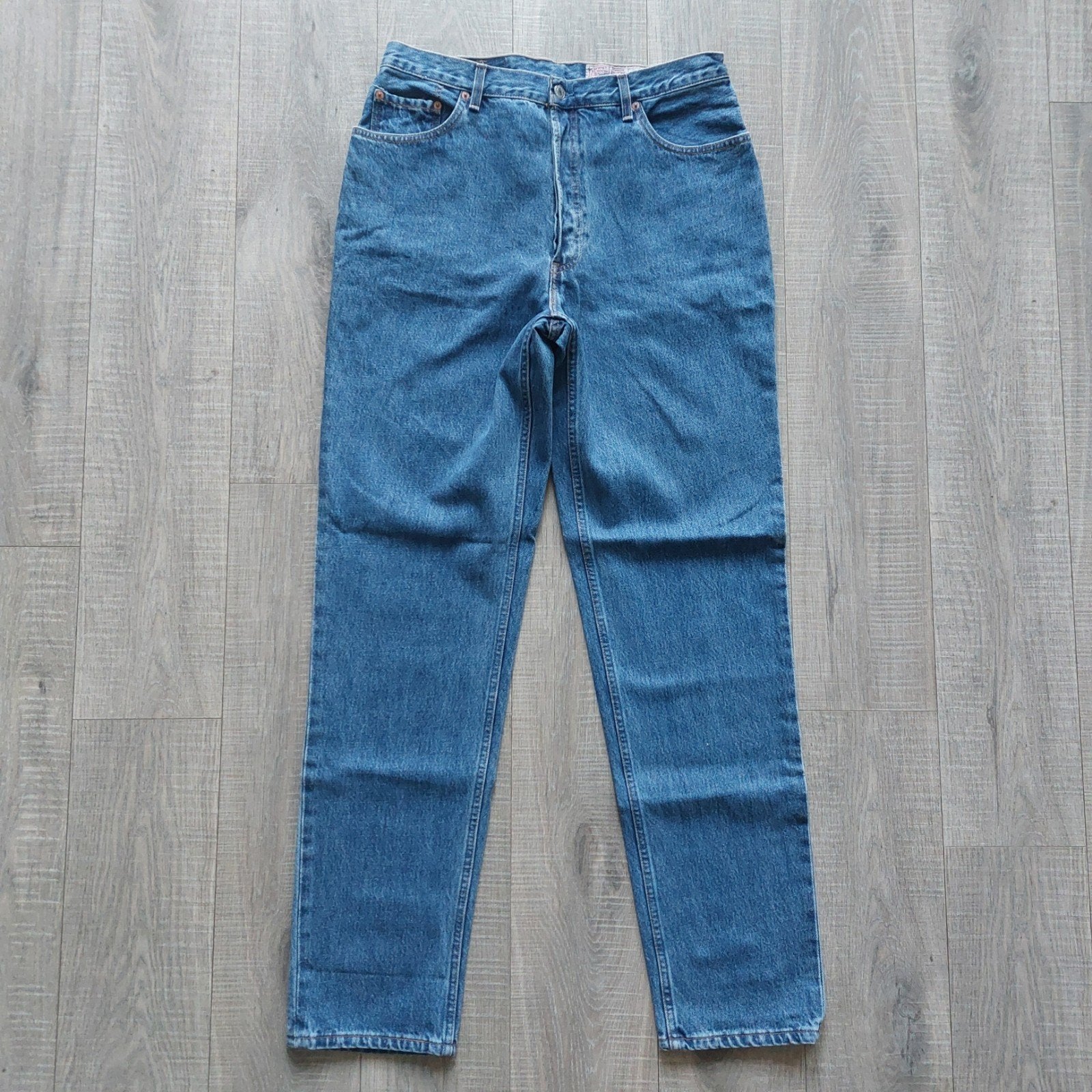 Vintage 90s Levis 901 jeans 36 NEW, Ophalen of Verzenden, Zo goed als nieuw, Blauw, W30 - W32 (confectie 38/40)