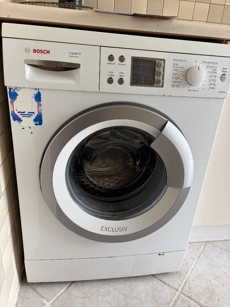 Bosch Logixx 8 Sensitive Wasmachine, Ophalen, 1200 tot 1600 toeren, Gebruikt, 8 tot 10 kg