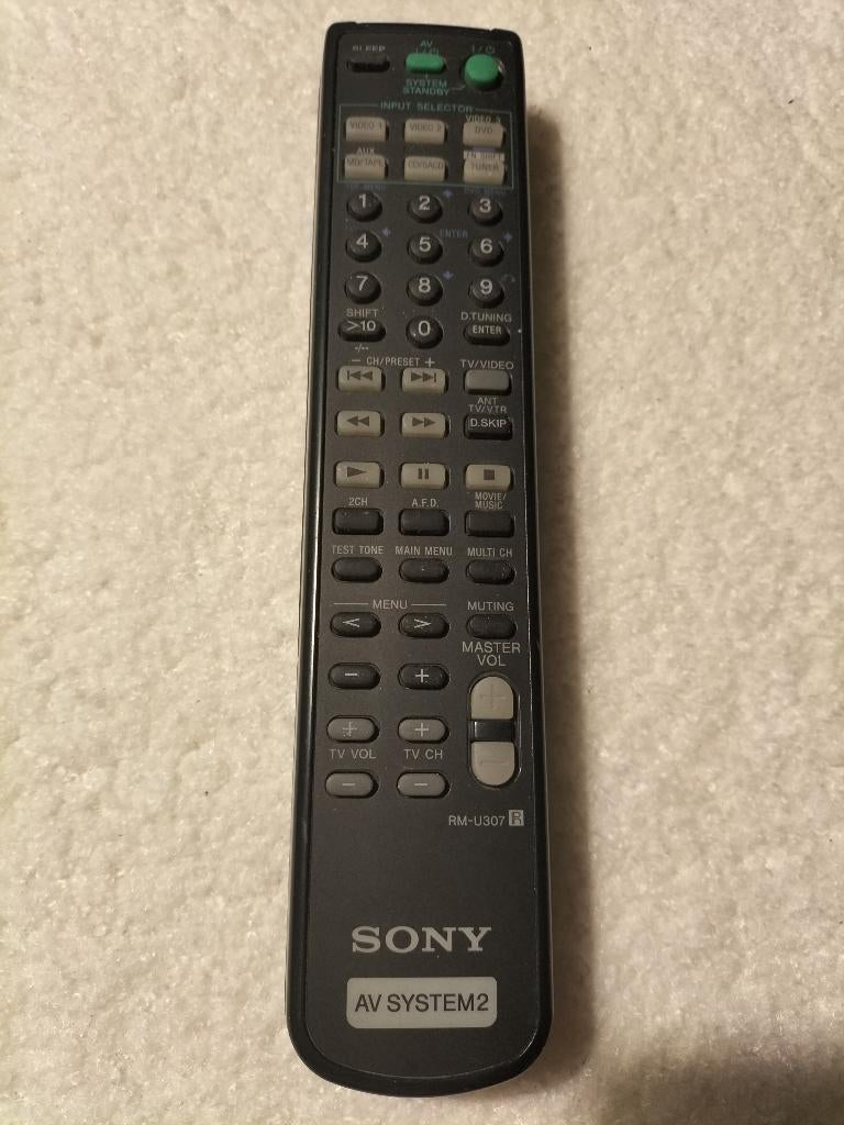 Originele afstandsbediening Sony RM-U307, Ophalen of Verzenden, Zo goed als nieuw