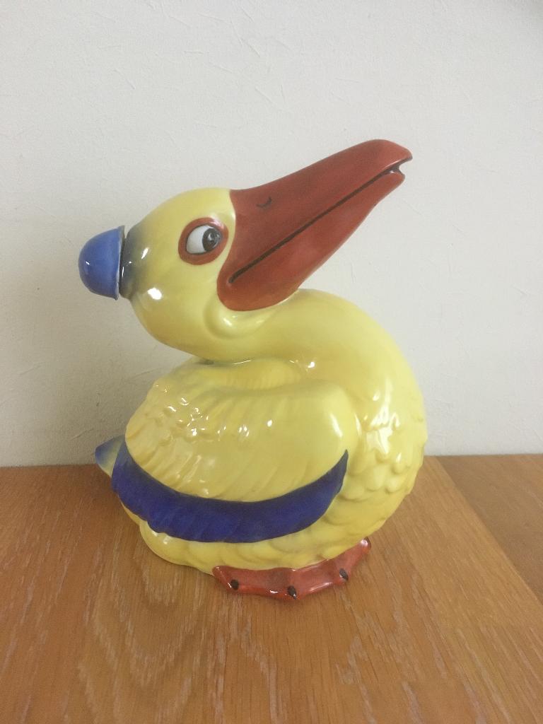 Pelikaan uit 1950 als schenkkan, Antiek en Kunst, Ophalen of Verzenden