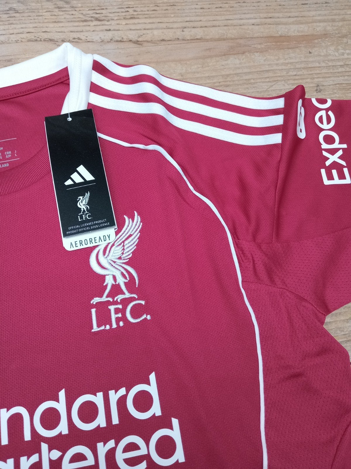 Liverpool Thuis tenue Maat S - Nieuw in plastic, Ophalen of Verzenden