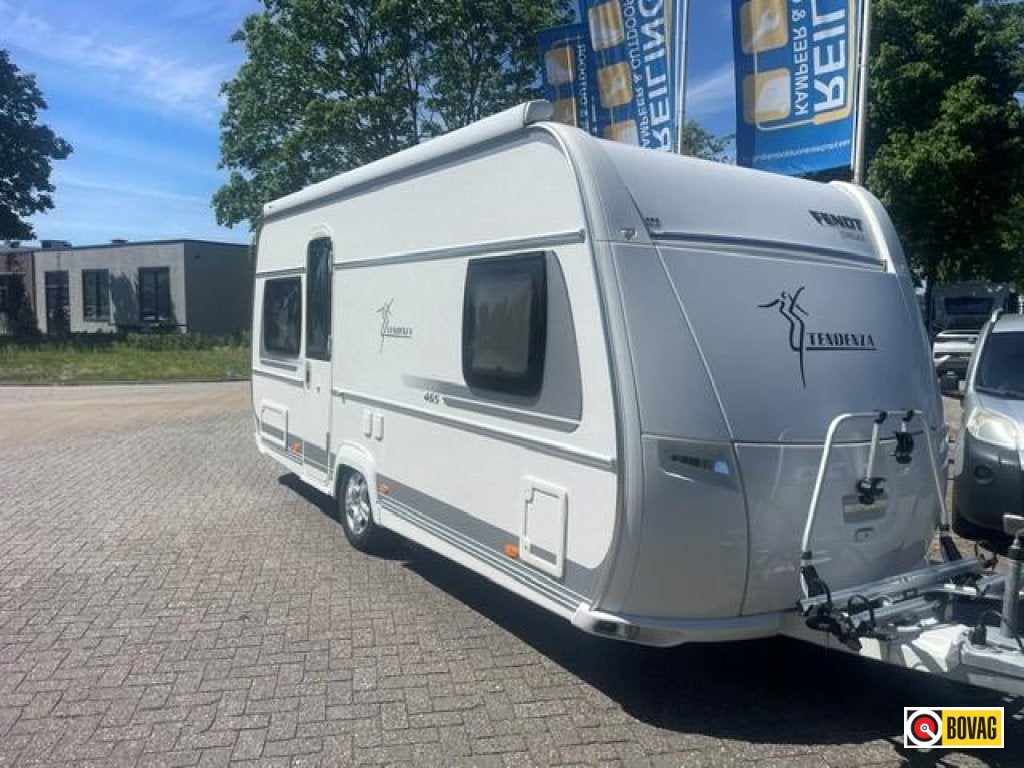Fendt Tendenza 465 SFB, Caravans en Kamperen, Caravans, Bedrijf, tot en met 4, 1000 - 1250 kg, Rondzit, Fendt, Frans bed, Overige typen