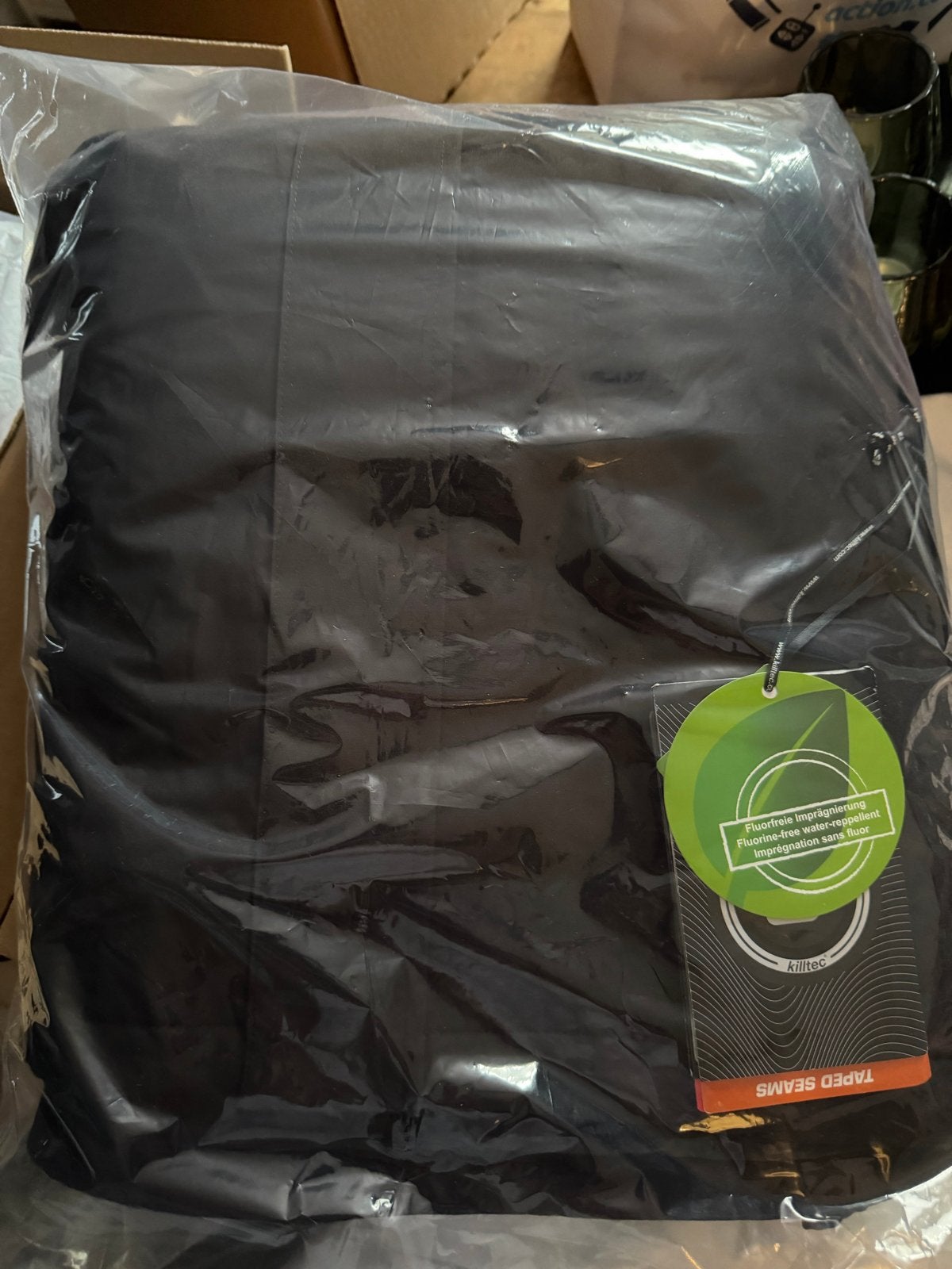 Killtec heren winterjas - Zwart - Maat XL, Ophalen of Verzenden, Nieuw, Maat 56/58 (XL), Zwart