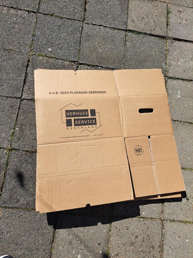 Verhuisdozen (minimaal 60), Doos, 40 tot 60 cm, 50 tot 75 cm, Ophalen of Verzenden