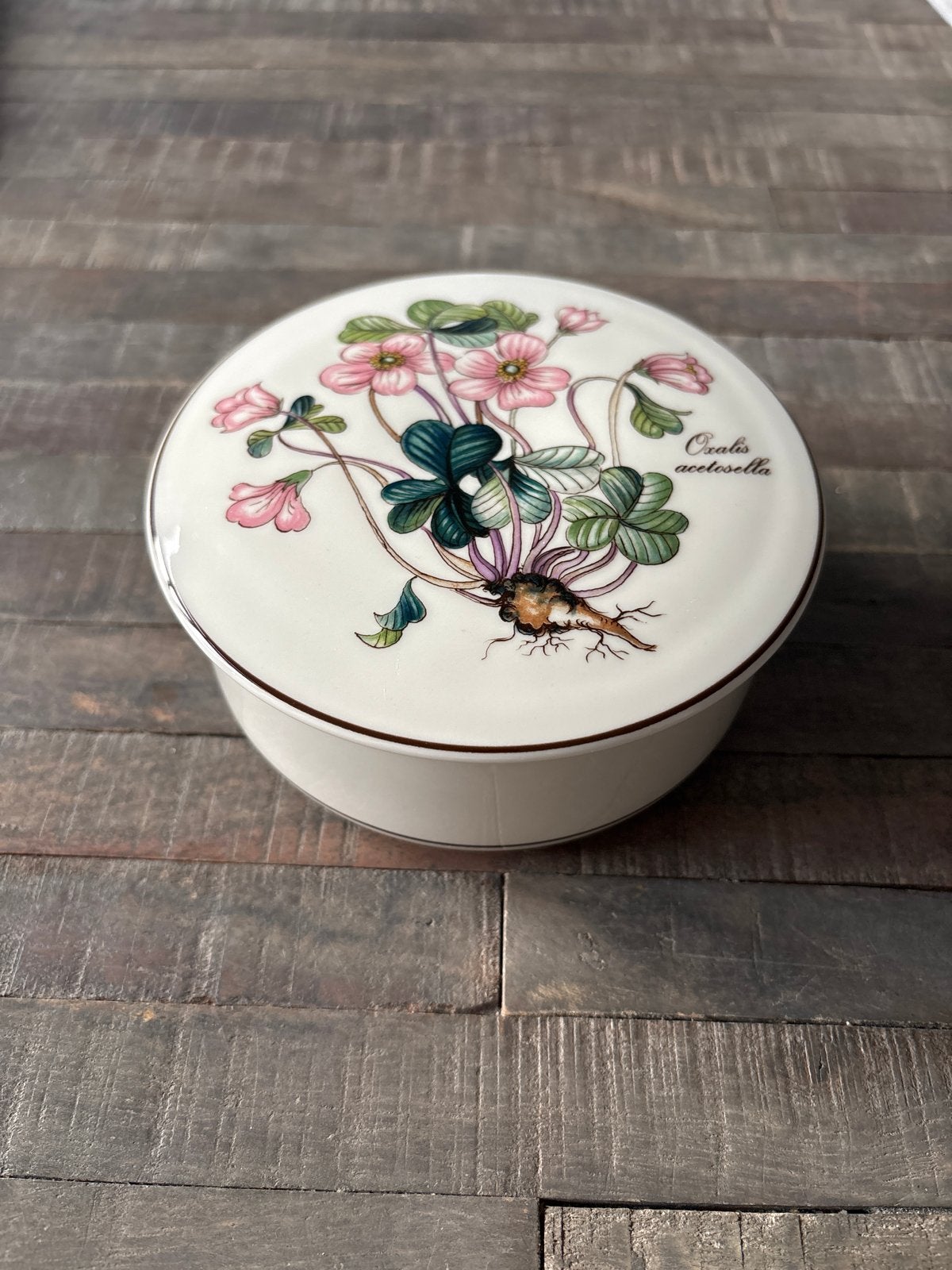 Villeroy & Boch Botanica Oxalis acetosella Doosje, Gebruikt, Ophalen of Verzenden, Klassiek, Wit