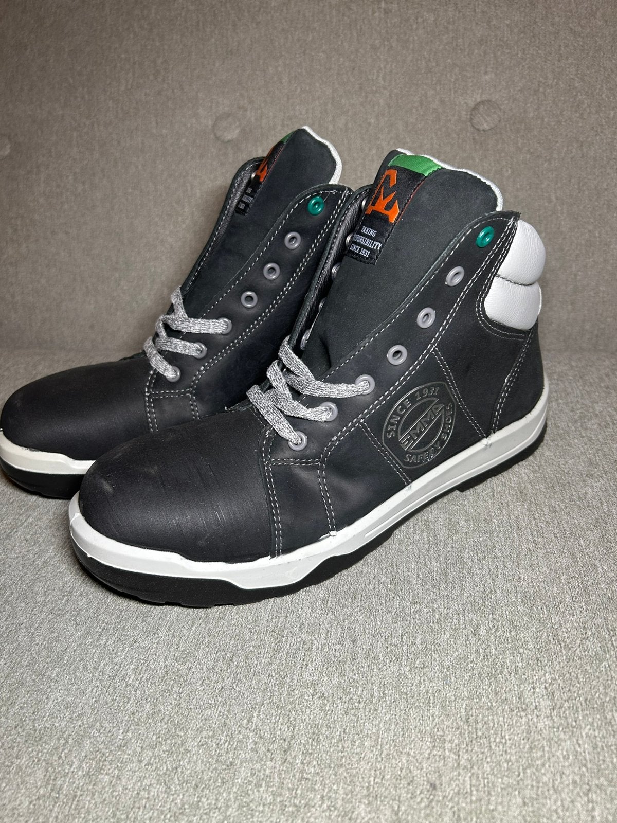 Emma Clyde 42 NIEUW S3 werkschoenen veiligheidsschoenen, Verzenden, Zwart, Nieuw, Werkschoenen