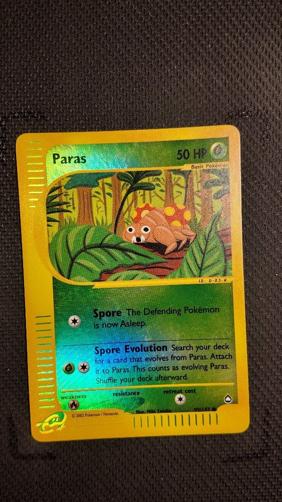Paras 99 Aquapolis | Pokemon kaart, Ophalen, Zo goed als nieuw, Losse kaart, Foil