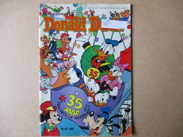 adv9733 donald duck weekblad bijlage 122, Boeken, Eén stripboek, Ophalen, Gelezen