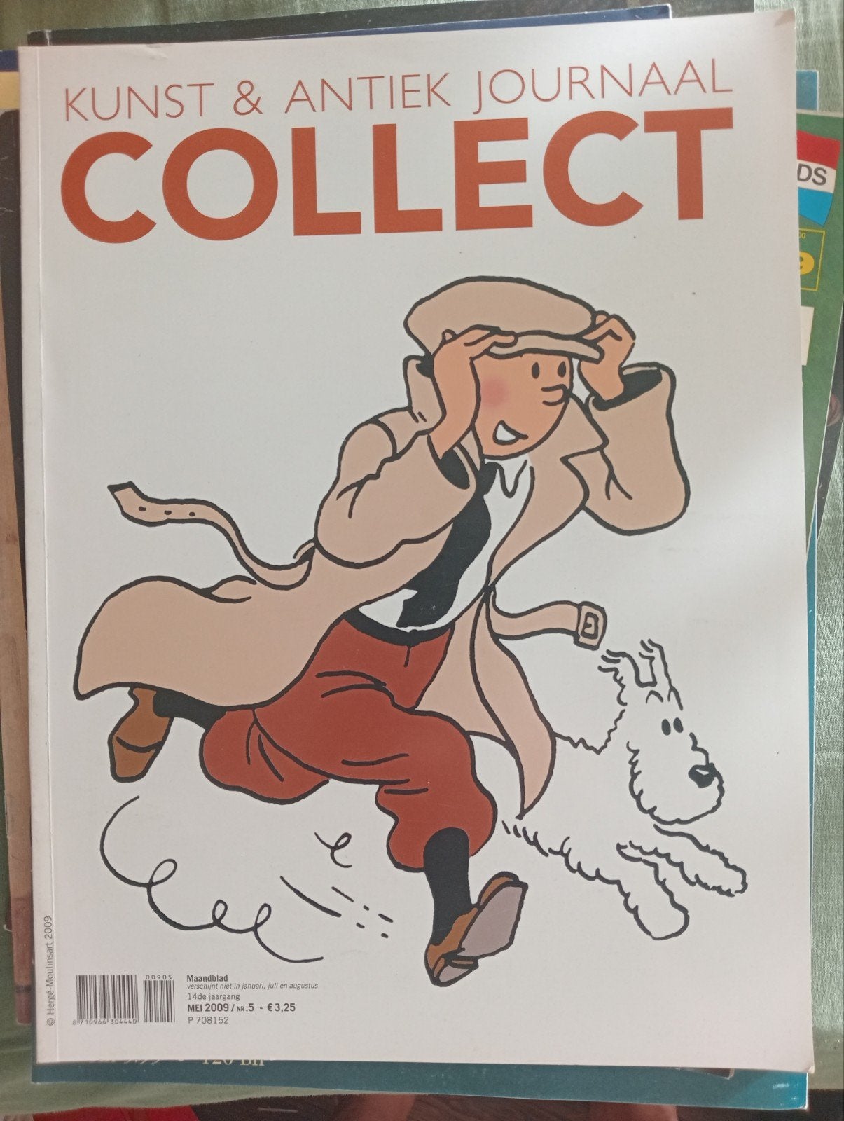 Kunst & Antiek Journaal Collect: Kuifje,De Langen Foundation, Ophalen of Verzenden, Gelezen, Overige typen