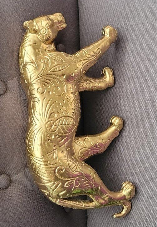 mooie gouden tijger, Ophalen of Verzenden, Zo goed als nieuw, Dier