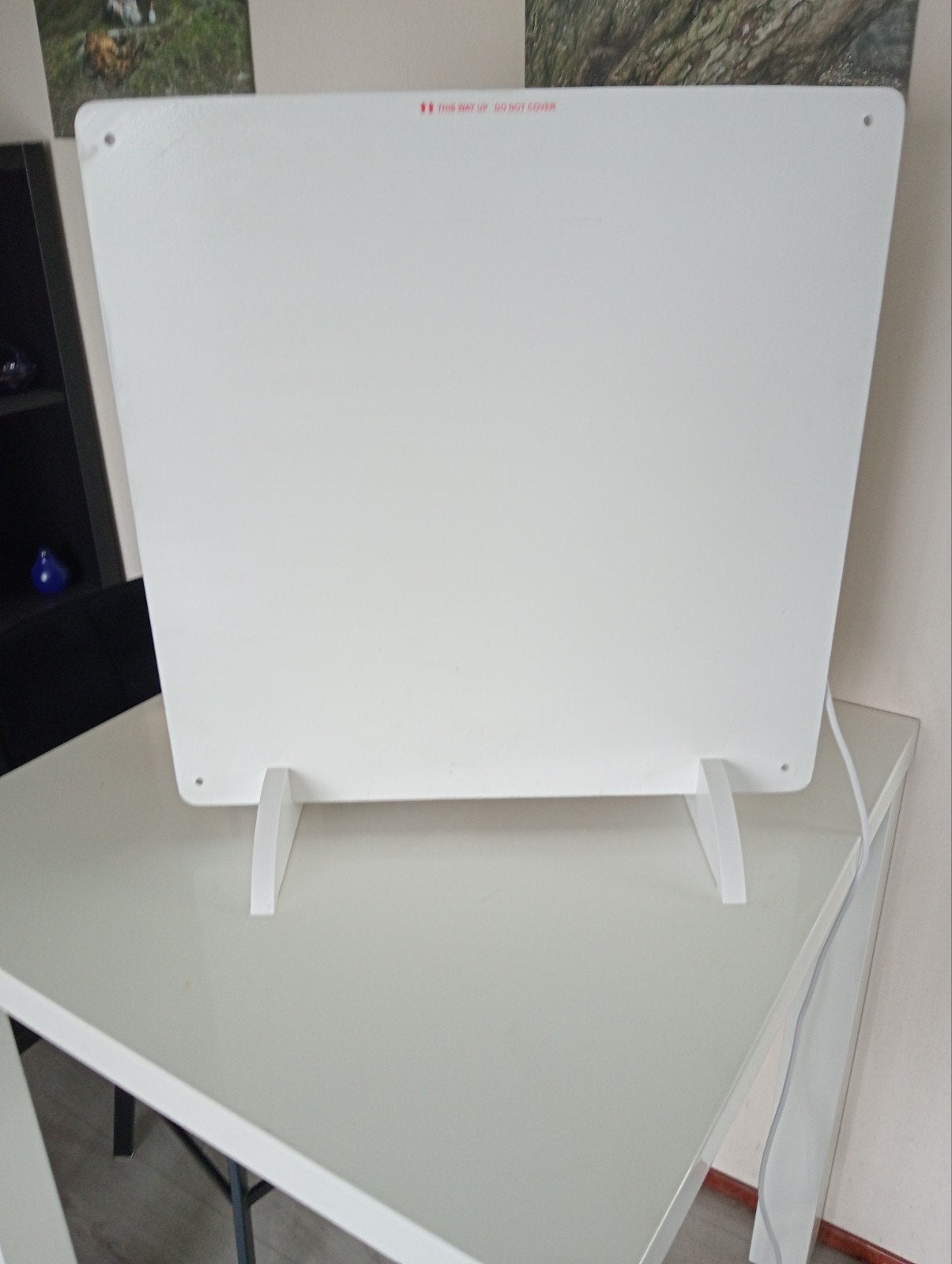 Juskys Infrarood Verwarming Paneel 425 Watt, Doe-het-zelf en Verbouw, 30 tot 80 cm, Overige typen, Ophalen of Verzenden, Zo goed als nieuw