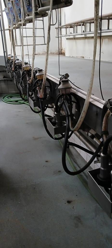 Gebruikte BouMatic melkstal 2x8, Ophalen, Gebruikt