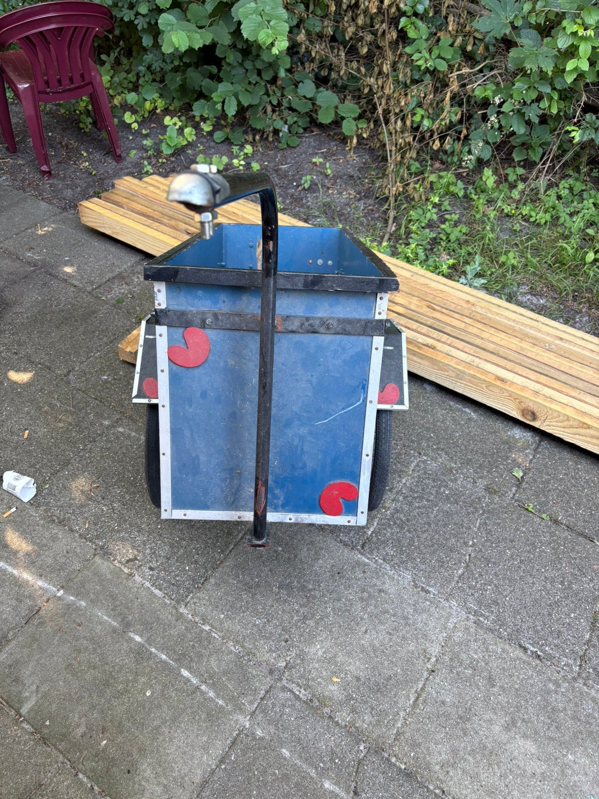 Fietskar, Ophalen, Zo goed als nieuw, Kinderkar