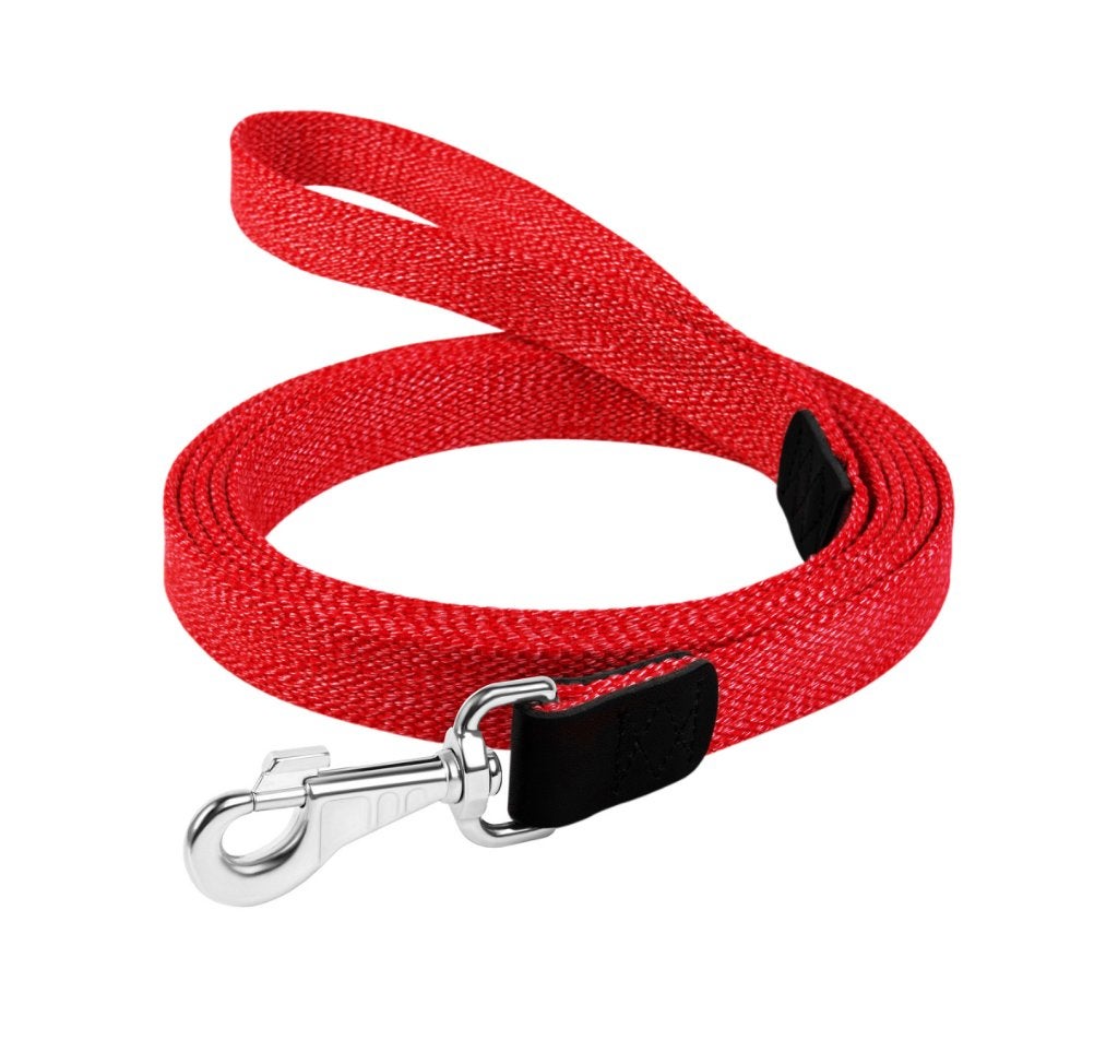 WAUDOG Canvas Hondenlijn Katoen 2,5 x 200 cm Rood -40%!!!, Ophalen of Verzenden, Nieuw, Hondenriem