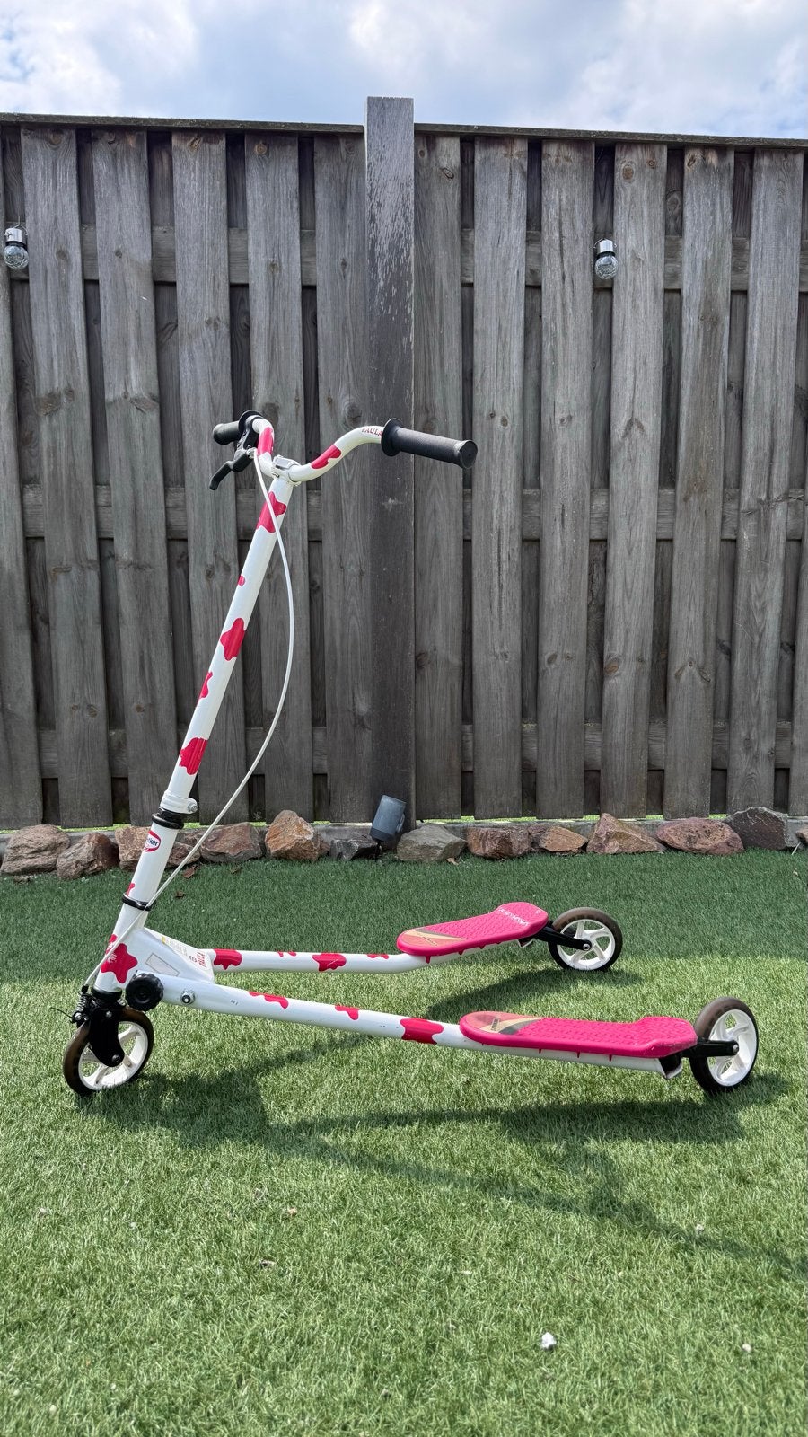 Unieke Wiggler Step - Paula de Koe, Fietsen en Brommers, Steps, Gebruikt, Overige typen, Ophalen