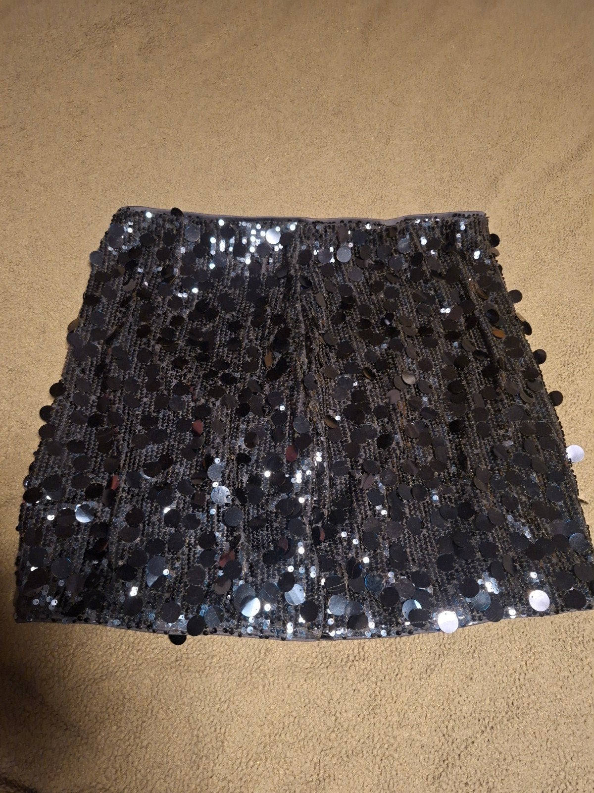 MS Mode Blauwe Rok Maat 44/46 met pailletten, Blauw, Maat 46/48 (XL) of groter, Ophalen of Verzenden, MS Mode