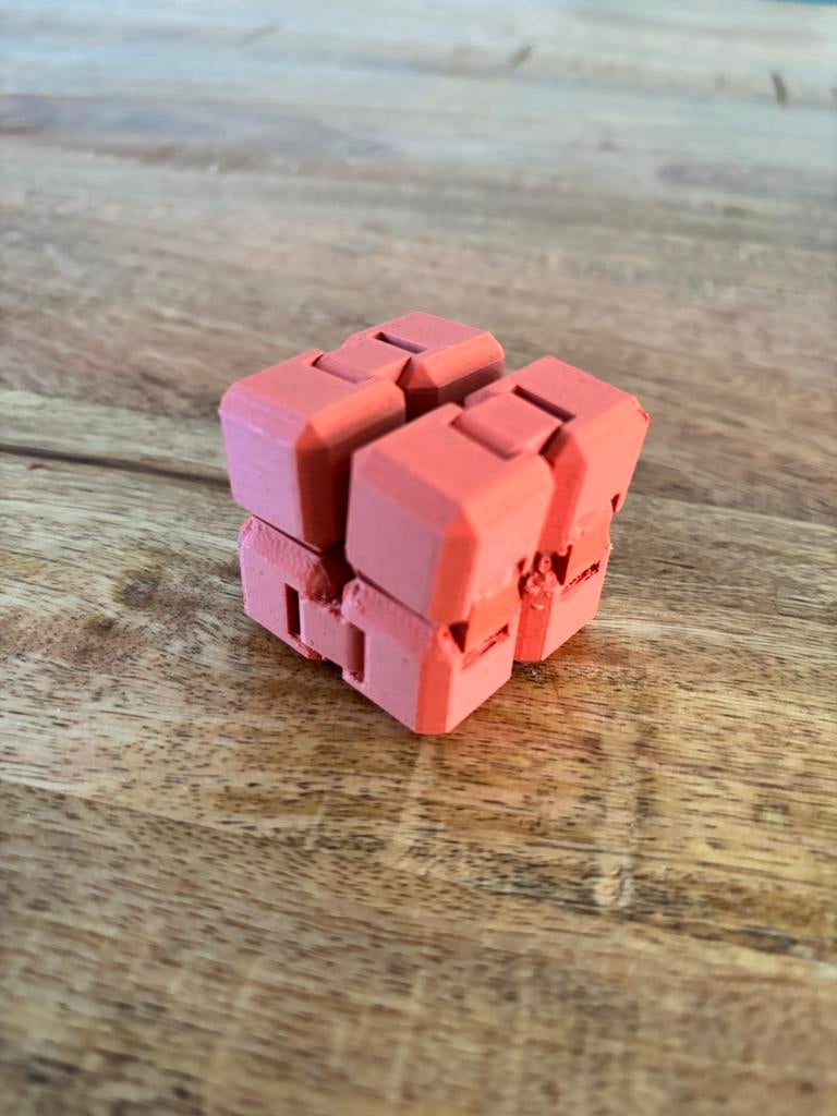 Infinity Cube Fidget Toy - Stressvermindering en Focus, Ophalen of Verzenden, Nieuw, Jongen of Meisje