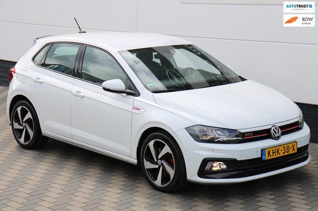 Volkswagen Polo 2.0 TSI GTI 200PK Automaat Navi Cruise !, Stof, Gebruikt, Zwart, 4 cilinders