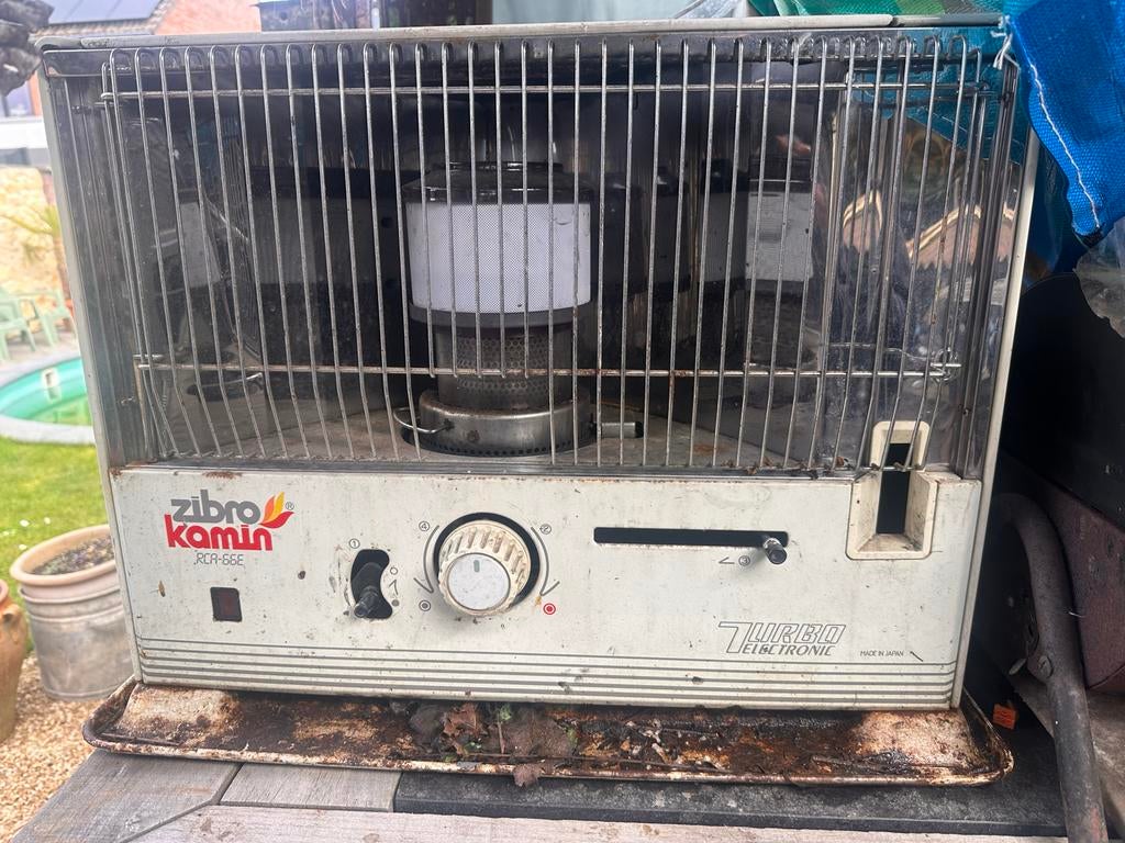 Zibro Kamin RCA66E petroleumkachel, Huis en Inrichting, Kachels, Gebruikt, Vrijstaand, Petroleumkachel, Overige brandstoffen, Ophalen
