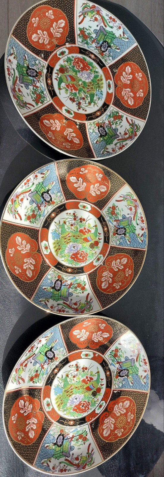 Set van 3 marokkaanse borden, Ophalen