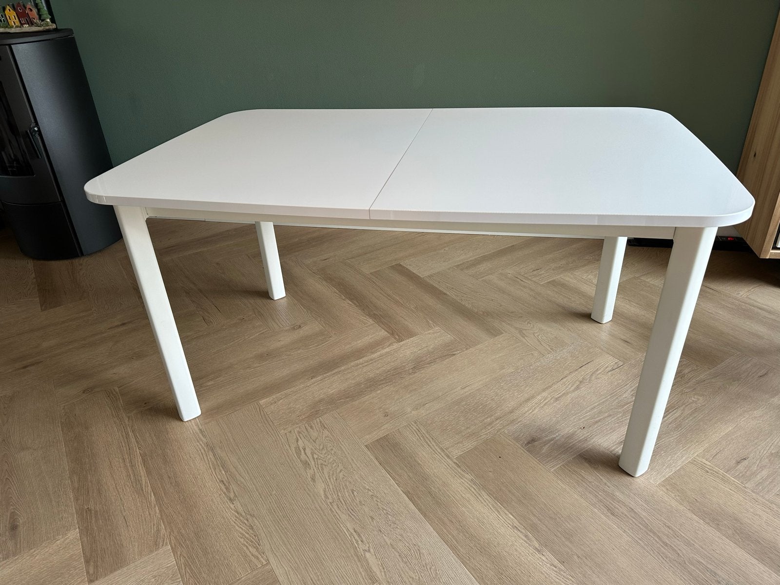 Uitschuifbare eettafel 150/205/260x95 cm, mooi en praktisch