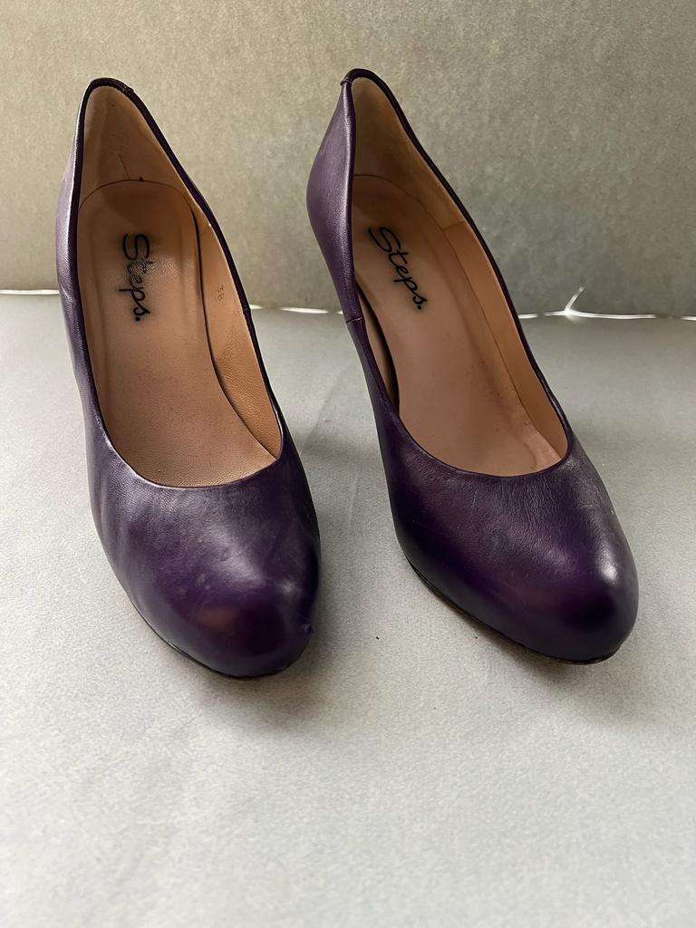 Steps - pumps - dieppaars - maat 38, Ophalen of Verzenden, Gedragen, Pumps