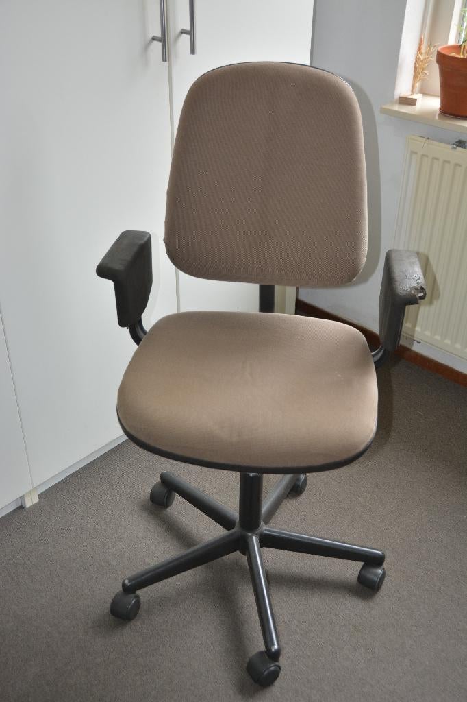 Ahrend burostoel, Ophalen, Gebruikt, Beige, Bureaustoel